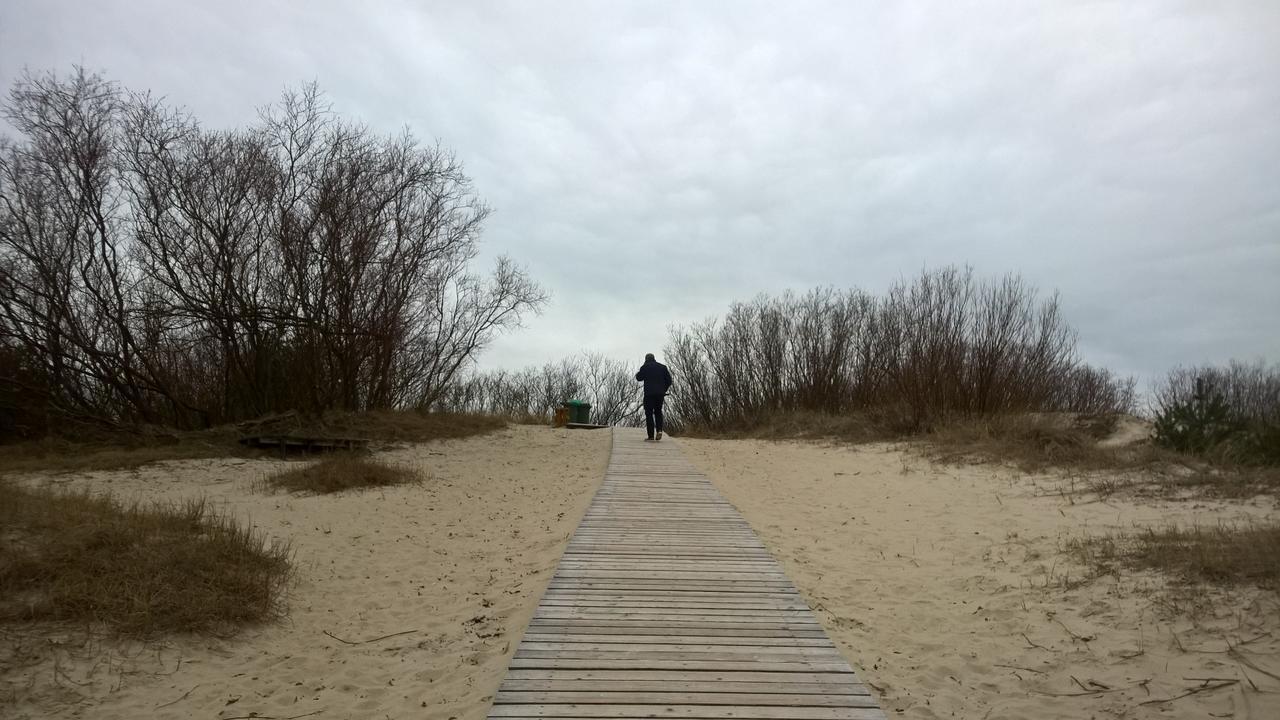 Poilsio Nameliai Gulbes Takas Hotel Sventoji Bagian luar foto