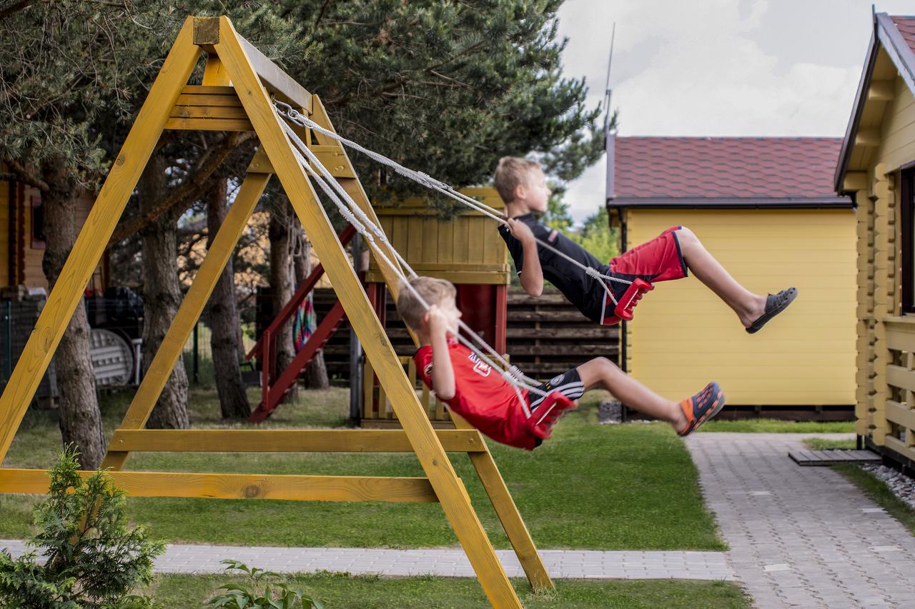 Poilsio Nameliai Gulbes Takas Hotel Sventoji Bagian luar foto