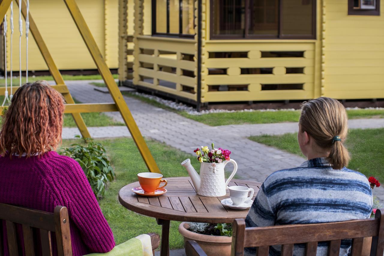 Poilsio Nameliai Gulbes Takas Hotel Sventoji Bagian luar foto